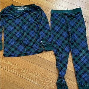 Little Sleepies Kids Plaid Pajama Set